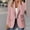 Pink, variant on Clearance Sales Online Deals Ofreoo Women's Fashion Solid Button Suit Coat Long Sleeve Hatless Casual Coat/Jacket Tops Fleece Jacket Women