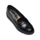 thumbnail image 5 of Mocasines Mujer Suela Ancha Tipo Piel Casual/Escolar Cómodos negro 22 Incógnita 032D69, 5 of 5