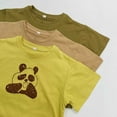 thumbnail image 5 of RUTAYY Children Boys' Tshirt Cartoon Prints Summer Casual Short Sleeve Elegant Stylish Tops , Yellow, 5-6 Years, 5 of 5