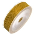 thumbnail image 3 of Unique Bargains Twisted Nylon Twine Thread Beading Cord 1.5mm 20M/65 Feet Extra Strong Braided Nylon String, Goldenrod, 3 of 6