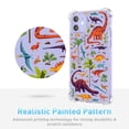thumbnail image 5 of Dinosaur Forest Clear Case for iPhone 12 Mini,Aesthetic Art Design Case for Men Women,Unique Soft Transparent TPU Bumper Case Cover, 5 of 5