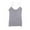 Gray, variant on Tops for Women Tank Tops Women Women's Solid Color Sleeveless Vertical Knit-neck Camisole Top Khaki Free Size