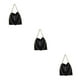 thumbnail image 2 of Jumpingount Bolso de hombro con cadena de alta capacidad y de moda para mujer Bolso con cadena de hombro Bolsos de lujo Negro (cadena de oro) Type1 NO1, 2 of 6