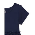 thumbnail image 2 of Wonder Nation Girls Tutu Dress with Short Sleeves, Sizes 4-18 & Plus, 2 of 3