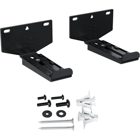 ECHOGEAR Depth Adjustable Soundbar Mount - Universal Mount Holds up to 20lbs & Dolby Atmos Compatible