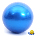 thumbnail image 1 of Pelota de yoga extragruesa, pelota para ejercicios, pelota suiza resistente para equilibrio, estabilidad, embarazo, fisioterapia, bomba rápida incluida, 1 of 5