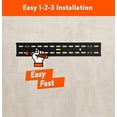 onn. Fixed TV Wall Mount for TVs 32" to 86", Holds Up To 120 lbs