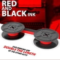 thumbnail image 1 of 2Pack Typewriter Ribbon Twin Spool Typewriter Ribbon Ink Twin Spool Ink Replacement Part for Most Typewriter(Red,Black), 1 of 7