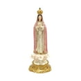 thumbnail image 4 of Figura de Nuestra Señora de Fátima, estatua de María Santísima, artesanía, escultura de pie, decoración del hogar, colección de decoración religiosa rosa, 4 of 8