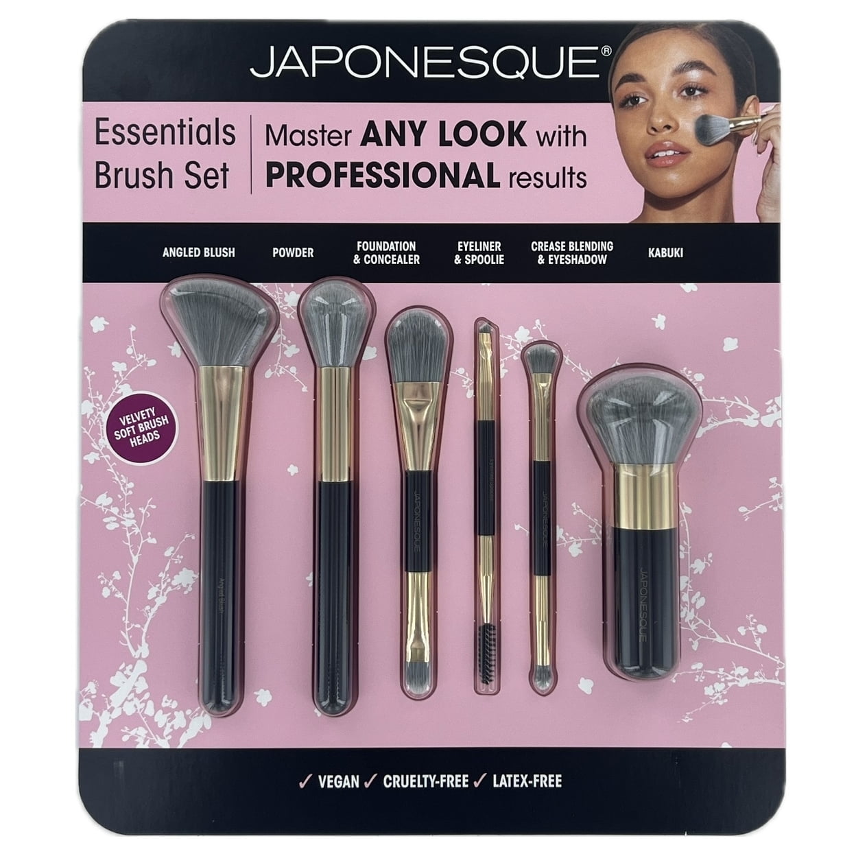 MAYUZUKI BRIGHTENING ESSENCE 30ml 2本セット Japonesque 6 Piece Essentials Brush Set - Walmart.com