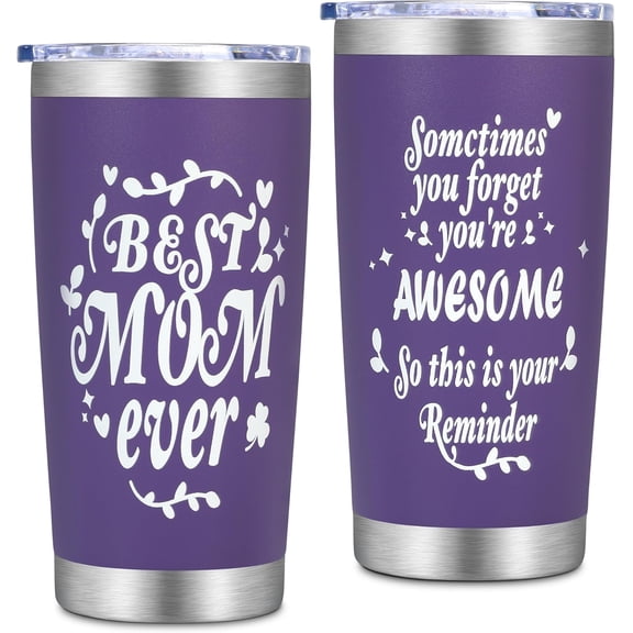 Gifts for Mom from Daughter, Son, Husband - Best Birthday Gifts for Women - Christmas, Mothers Day for Mama, Mother-in-Law, Pregnant Mom, Grandma, First Time Gifts For Her - 20 oz Tumbler
