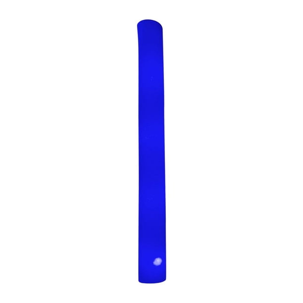 Barra de espuma LED, tubo intermitente de esponja, suministros para fiestas, bodas, festivales (azul)