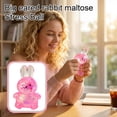 thumbnail image 5 of 2026 Edition Shimmering Big Eared Rabbit Squeeze, High-Quality Maltose Stress Relief - Crystal Bunny Fidget, Hand-Pinching Sensory Toys, Soft Squeeze Decompression Dough for Adults, 5 of 5