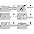 thumbnail image 3 of Outdoor Tree Stake Kit with Tree Strap Plant Support Anchoring Kit Ensures Straight and Healthy Growth Windproof for Garden Plant Outdoor Patio Tree, 3 of 8