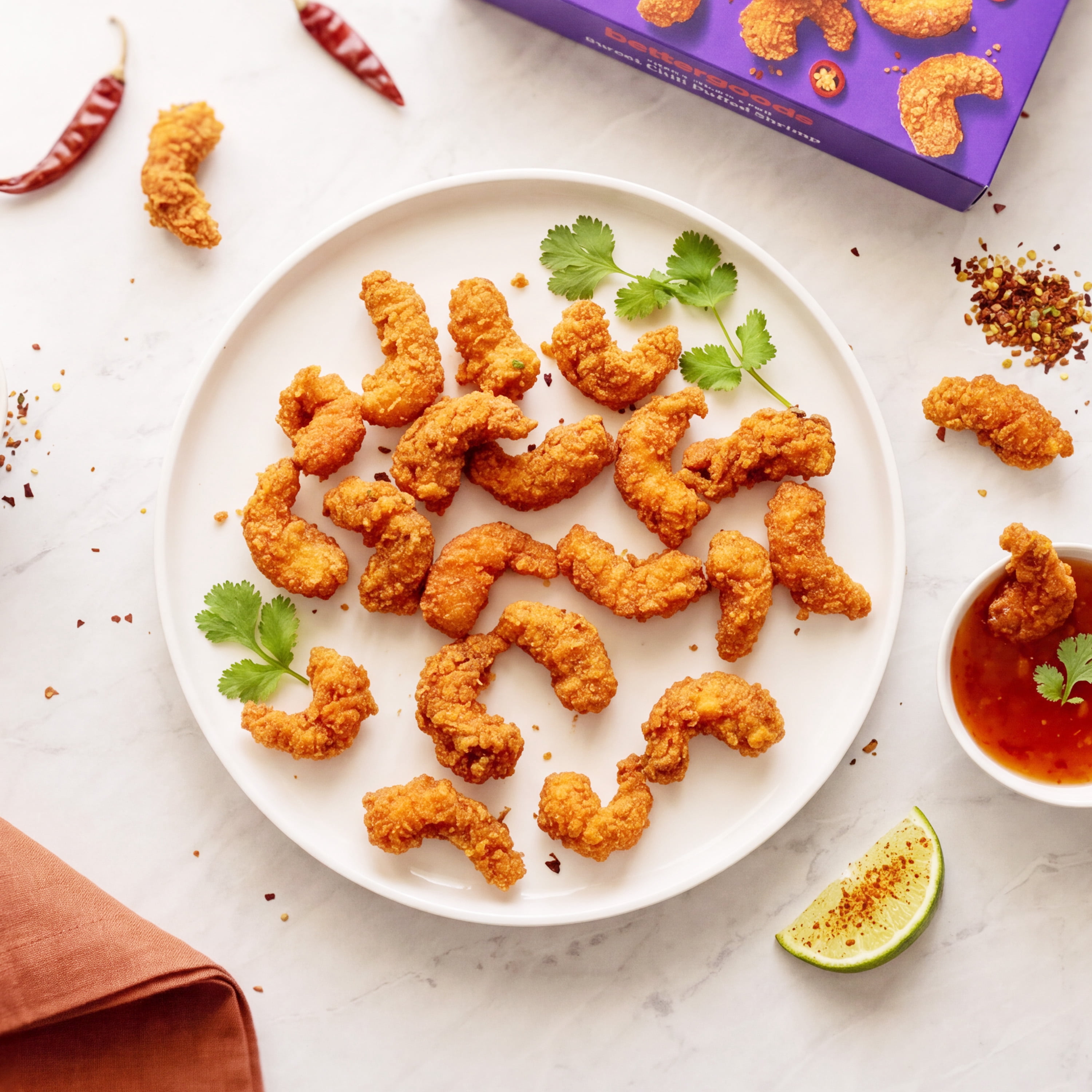 bettergoods Sweet Chili Breaded Shrimp, 9 oz (Frozen)