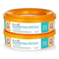 thumbnail image 1 of Munchkin Arm & Hammer - Recambios de anillos para contenedor de pañales, 2 Pack (272 C/U) negro 1, 1 of 6
