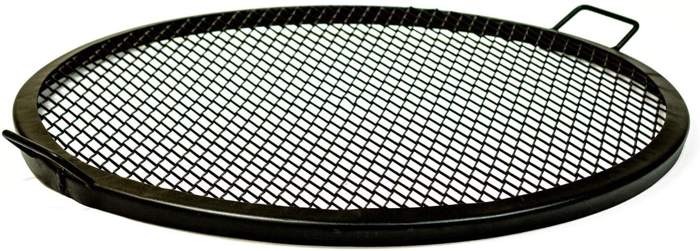 Walden Texas Tough Bbq Cooking Fire Pit, 36 Inch Round Grate For Outdoor Fire Pits