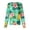 Cyan, variant on Scrub Jackets for Woman Long Sleeve Snap Front Lightweight Scrub Jackets for Women Fashion Hawaiian Tropic Scrub Jackets Soft Comfy Nurse Shirt Cyan 3XL