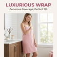 thumbnail image 2 of REGALWOVEN 1 Pack Cotton Waffle Bath Towels, Soft & Absorbent, Quick Dry and Lightweight Shower Towel for Gym, Travel, Beach, Pool, Spa Pink 55" x 28", 2 of 7