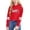 00#Red2985, variant on Byoo Hoodies for Little Girls Graphic Letter Print Long Sleeve Casual Hooded Sweatshirt Soft Pullover Tops,Red