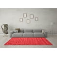 thumbnail image 3 of Ahgly Company Indoor Rectangle Abstract Red Contemporary Area Rugs, 3' x 5', 3 of 4
