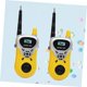thumbnail image 3 of Mini juguete Walkie Talkie BRILLAR para niños Interfono amarillo inalámbrico 2 piezas, 3 of 5