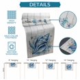 thumbnail image 6 of Summer Coastal Table Runner 72 Inches, Sea Ocean Marine Conch Starfish Coral Wooden Bed Runner Dresser Scarves Tabletop for Indoor Outdoor Parties/Ceremony/Banquet, 16" x 72", 6 of 9