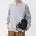 thumbnail image 3 of Bolso de hombro para hombre, moderno y moderno, tipo cartera, de tela Oxford, informal, deportivo, tipo bandolera, 3 of 6