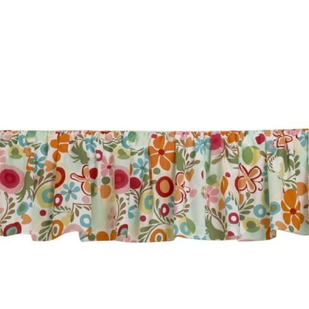 UPC: 0737107922408 | Cotton Tale LZTBS Twin Dust Ruffle Lizzie Collection – Red & White