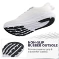 thumbnail image 3 of Barerun Men’s Wide Toe Box Slip On Walking Shoes Lightweight Cushioned Sneakers Non Slip Breathable Athletic Shoes, 3 of 8