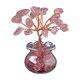 thumbnail image 2 of Crystalline Tree Hand Woven Crystal Chip Tree Ornament, Crystal Tree Decor, Natural Crystal Chip, Unique Home Decoration, Elegant Desktop Accent, for Bedroom, Metal Frame, Wooden Base, 2 of 9