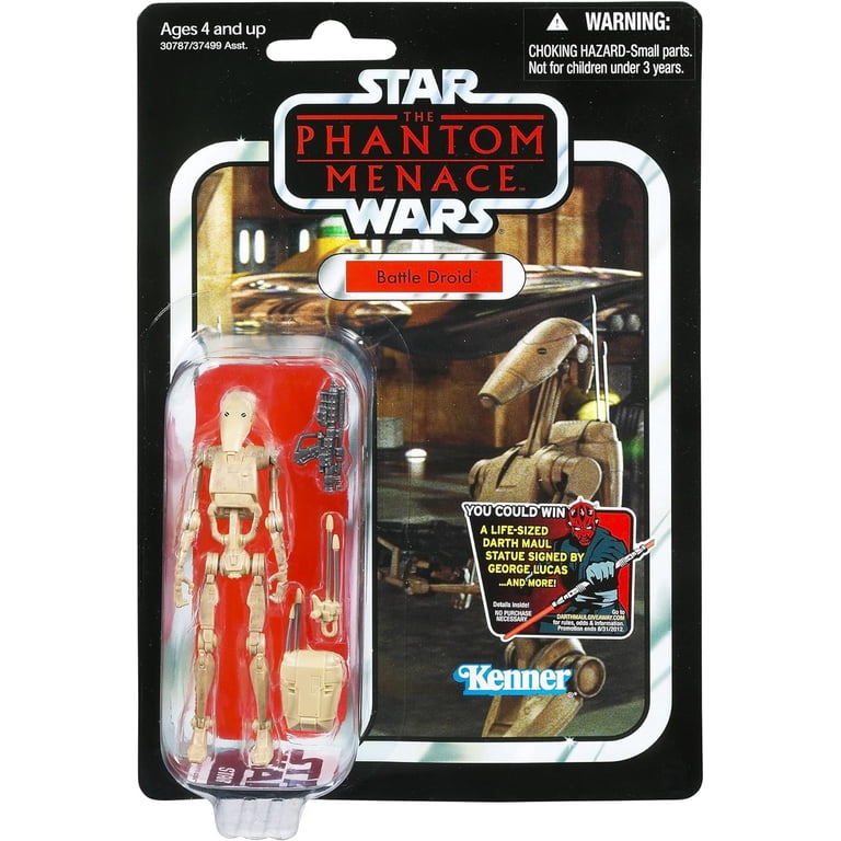 Star Wars The Vintage Collection Phantom Menace Battle Droid