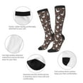 thumbnail image 3 of Fotbe cartoon geese print Women's Men's Novelty Crew Socks Cotton Socks Knee High Socks for Walking,Running,Nurses,Pregnancy, 3 of 6