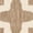 Brown/Bone, variant on SAFAVIEH Courtyard Amanda Geometric Indoor/Outdoor Area Rug, 5'3" x 7'7", Brown/Bone