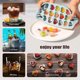 thumbnail image 5 of Xiao Hua Bandeja de cubitos de hielo en forma de corazón, molde de silicona de 21 agujeros con tapa extraíble, flexible para whisky, cócteles, chocolate y San Valentín (gris), 5 of 5