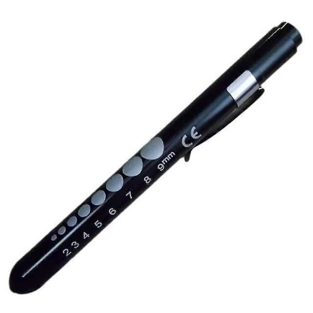 Lampe Stylo Portable avec Pince pour Stylo, Lampe Stylo Réutilisable et Durable pour Personnes Médicales