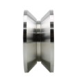 thumbnail image 3 of Polea silenciosa de acero inoxidable con ranura en V Heyous, tono plateado de 600 lb, 3 of 4