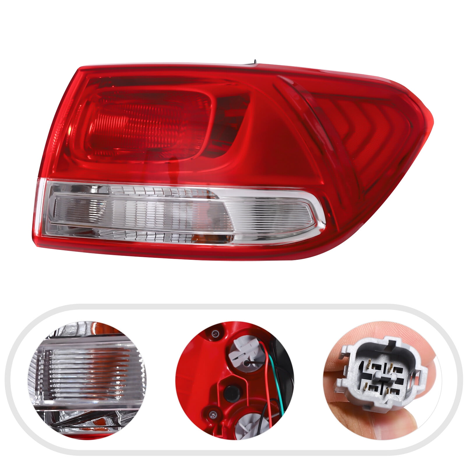 For Kia Sorento 2016-2018 Halogen Tail Light Rear Brake Lamp Passenger Side RH