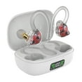 thumbnail image 2 of Oggfader Wireless Earbuds New 72 Sport Bluetooth Headset Digital Display Ear Noise Reduction Intelligent Control True Wireless Headset Clear, 2 of 9