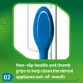 thumbnail image 5 of Polident Dental Appliance and Denture Brush, 1 Count, for Adults, 5 of 9