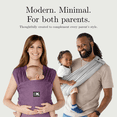 thumbnail image 5 of Baby K’tan Original Baby Wrap Carrier Infant and Child Sling Pre Wrapped Holder for Babywearing  No wrapping, Carry Newborn up to 35 lbs. EGGPLANT| SIZE: LARGE| WOMEN SIZE : 16-20 | SEE SIZE CHART, 5 of 8
