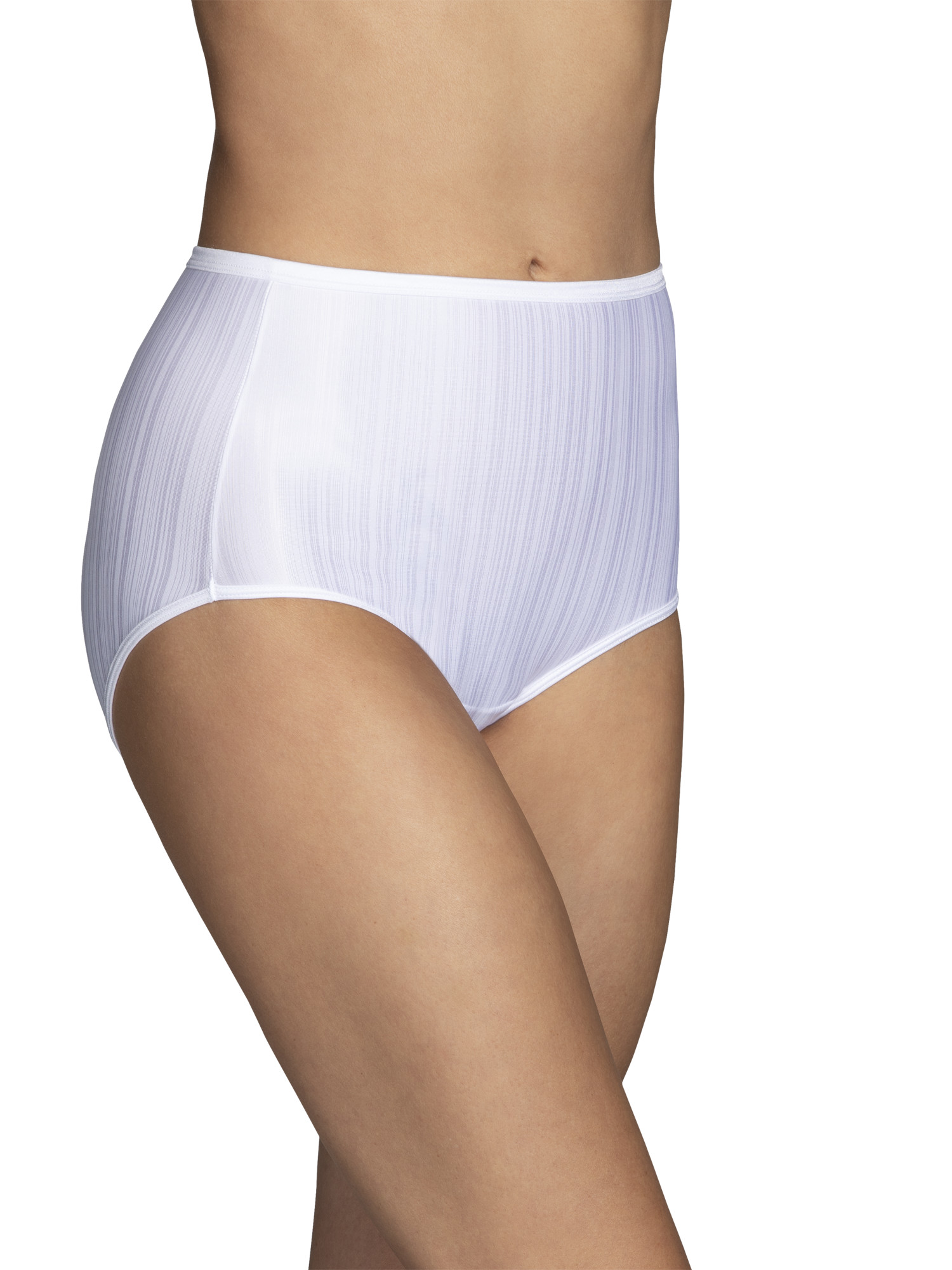 Vanity Fair Radiant Collection Women's Comfort Stretch Brief Panties, 3 Pack, Sizes S-5XL