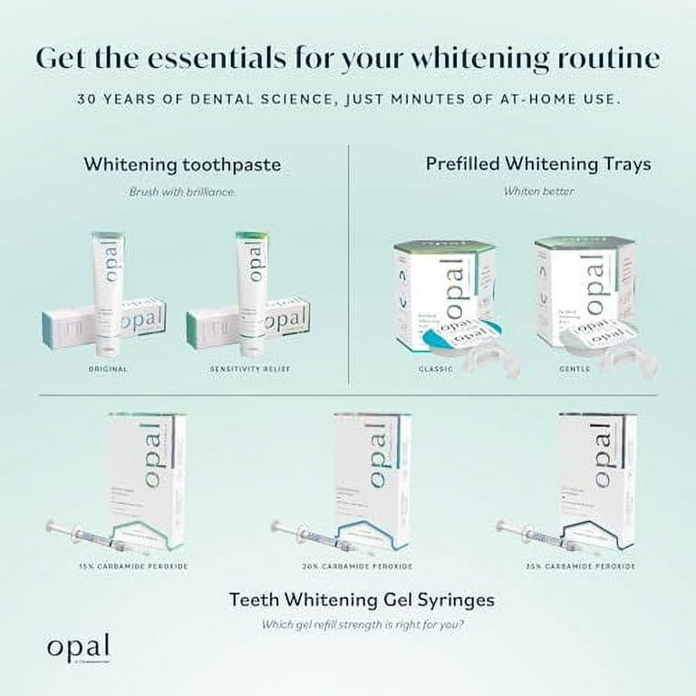 Opal by Opalescence 20% Teeth Whitening Gel Refill Syringes