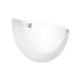 thumbnail image 1 of Lampara De Pared, Luz Ideal, Arbotante De Cristal A-34 Blanco., 1 of 4