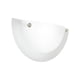 thumbnail image 1 of Lampara De Pared, Luz Ideal, Arbotante De Cristal A-34 Blanco., 1 of 4