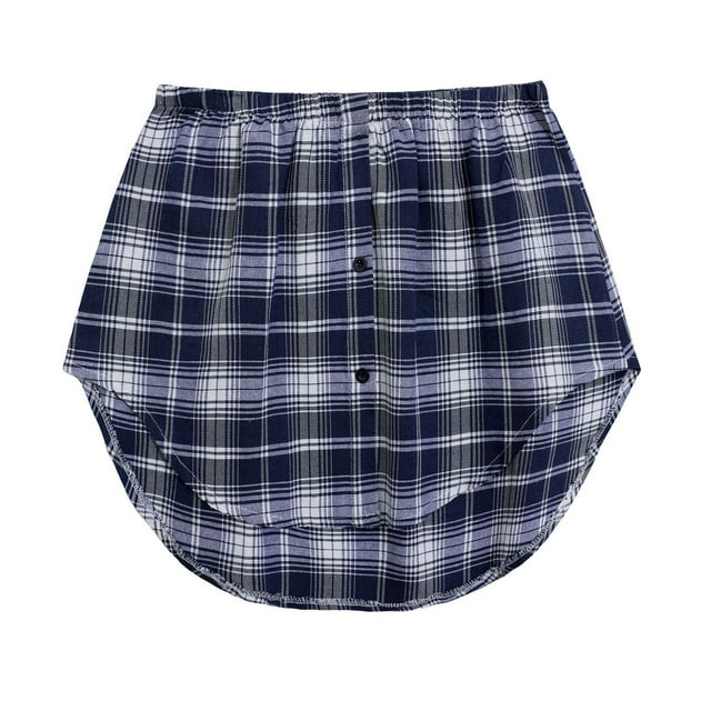 Gibobby faldas para mujer invierno Mini camisa inferior Extensiones de mujer Parte superior Toda la parte inferior Capas de cintura Mini con camisa elástica Extensión Capas Pa(Aqua, XXXL)