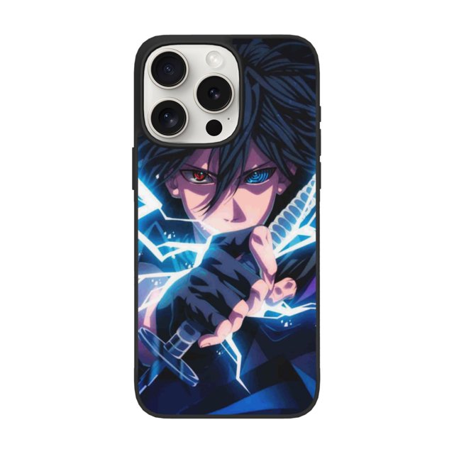 Funny Cartoon Anime Naruto (3) Phone Case Compatible with iPhone 15 Case Triple camera TPU Protective Cover Gift For IP15 Pro-6.1in