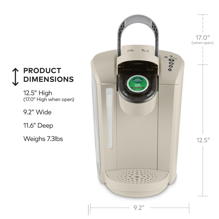 Keurig k select dimensions hotsell