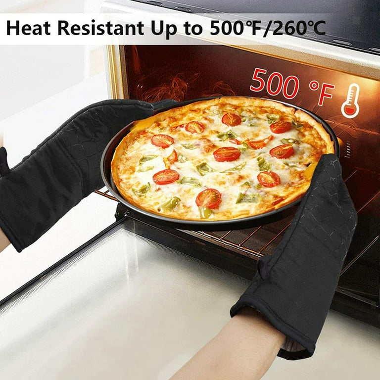 Oven Potholder with Pocket Cotton Heat Resistant Coaster Potholder Kitchen Hot  Pad Gray Oven Mitts for Cooking and Baking Oval - China Gloves and Glove  price