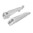 thumbnail image 3 of Jadeshay Motorcycle Foot Pedals, Heavy Duty Metal Front Footrest Rider Foot Pedal for Ninja ZX10R Z1000 ZX636 Z1000SX GTR1400, 3 of 8